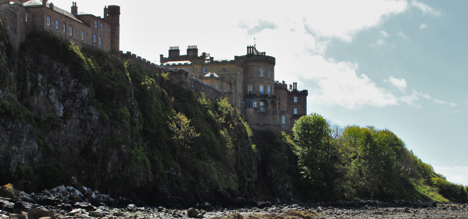 Cruising by Culzean Castle, Scotland