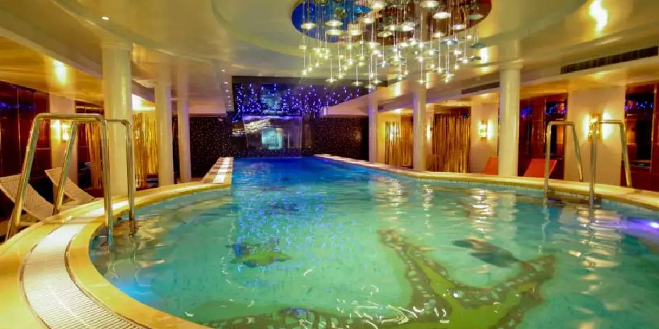 Designed with wellness and relaxation in mind, the Main Deck features the onboard spa, where guests can book a variety of treatments (fees apply).