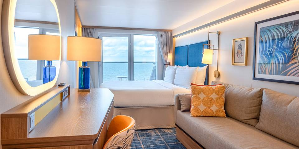 Connecting Ocean View Balcony