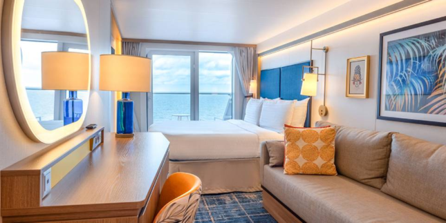 Connecting Ocean View Balcony