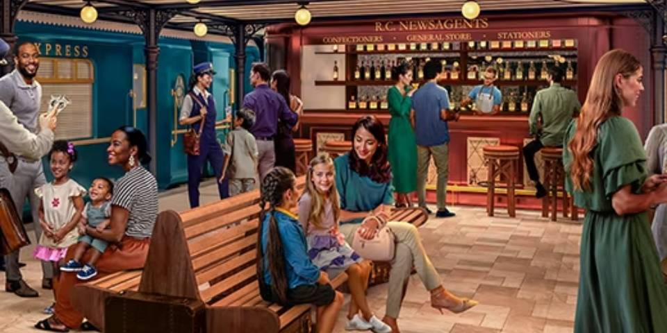 ROYAL RAILWAY – LEGEND STATION – Journey the Silk Routes on a five-course, flavour-packed adventure. Savour Pork and Shrimp Siu Mai in China, butter chicken and palak paneer in India, then explore Persia, Turkey and Italy.