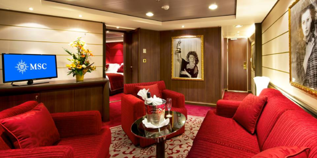 MSC Yacht Club Royal Suite