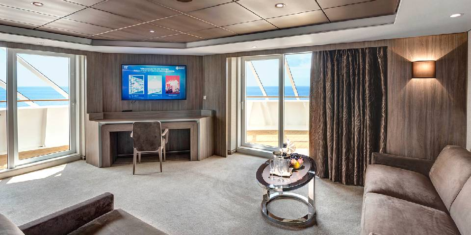MSC Yacht Club Royal Suite