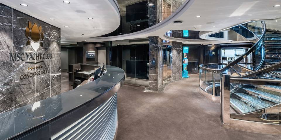 MSC Yacht Club - Concierge Area