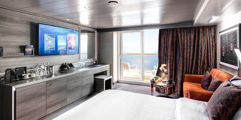 MSC Yacht Club Deluxe Suite