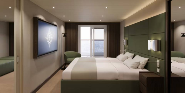 MSC Yacht Club Executive and Family Suite with Balcony
