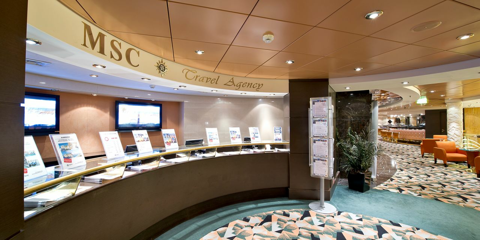 Why not take the hassle out of your holiday and visit the onboard Travel Agency who can provide help and advice to make your voyage one to remember