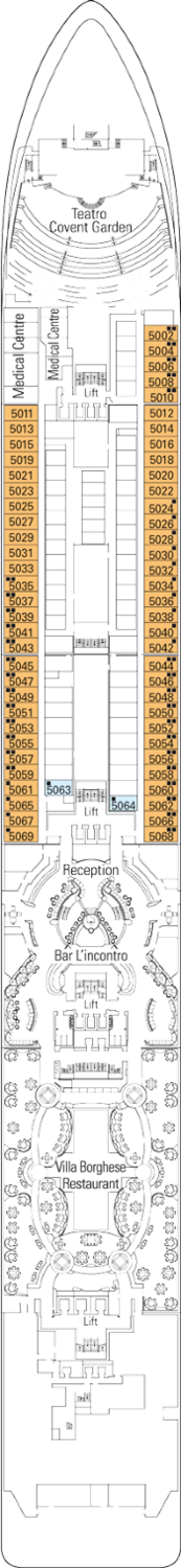 Deck 5 - Pianoforte