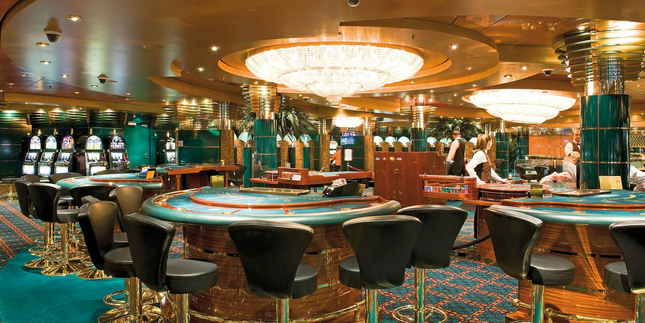 Try out your luck at the Palm Beach Casino, hosting classic games such as Poker, Roulette and Slot Machines it promises endless entertainment. It is also served by its own bar