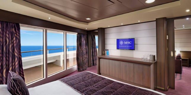 MSC Yacht Club Executive and Family Suite