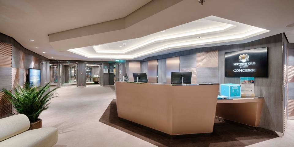 MSC Yacht Club - Concierge Area