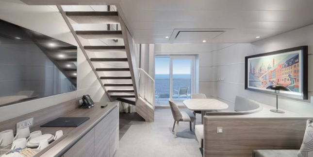 MSC Yacht Club Duplex Suite