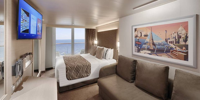 Deluxe Balcony with Partial View