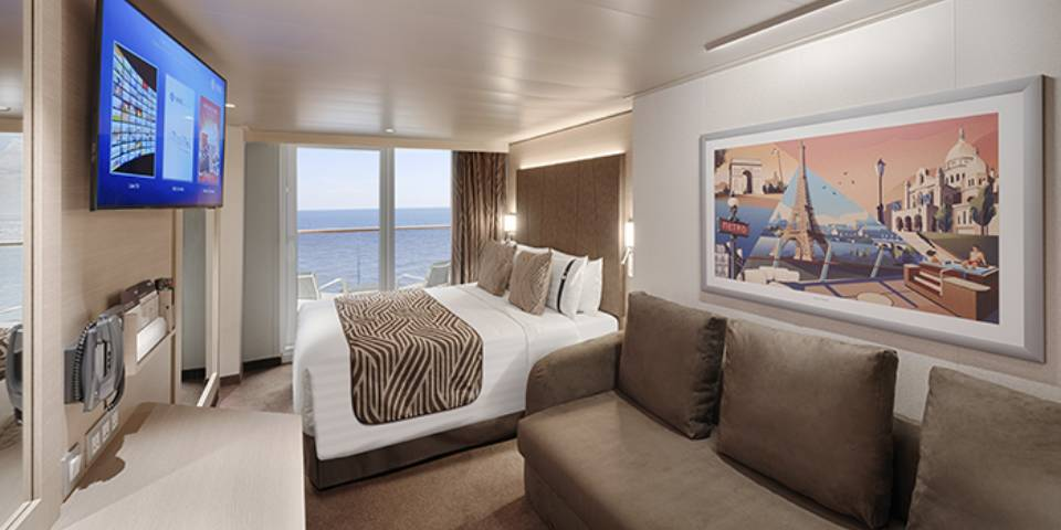 Deluxe Balcony with Partial View