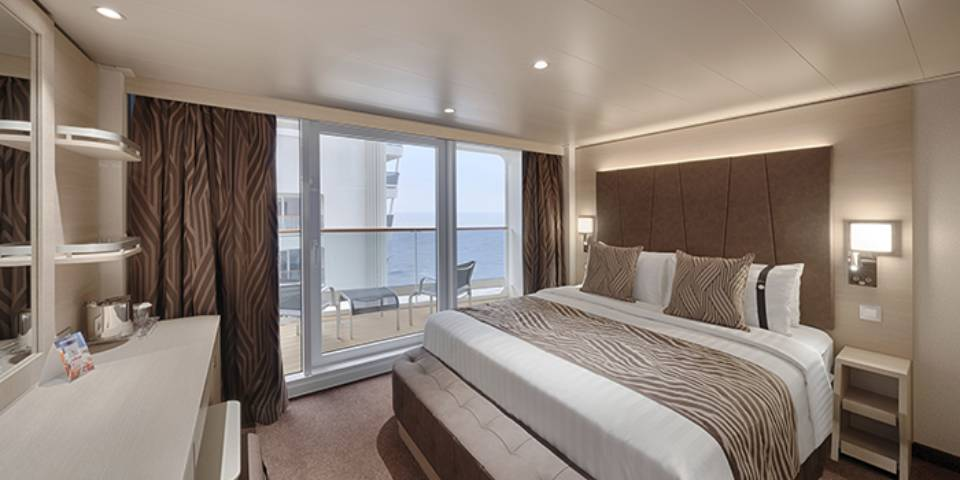 Deluxe Balcony with Promenade & Ocean View