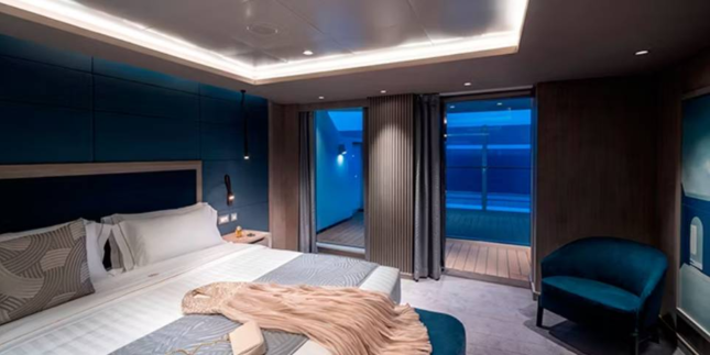 MSC Yacht Club Owner's Suite With Whirlpool Bath