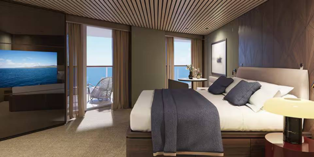 The Haven Aft-Facing Penthouse with Large Balcony
