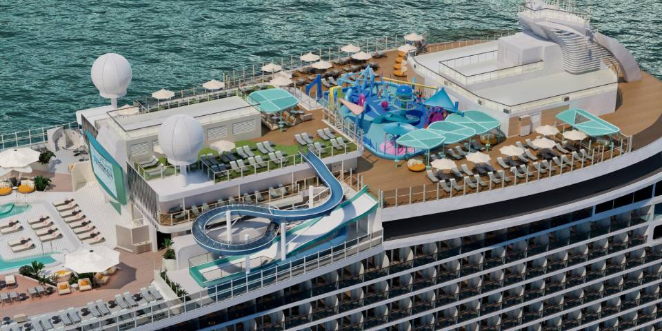 Kids' Aqua Park. A waterpark for families with customised waterslides perfect for the little ones.