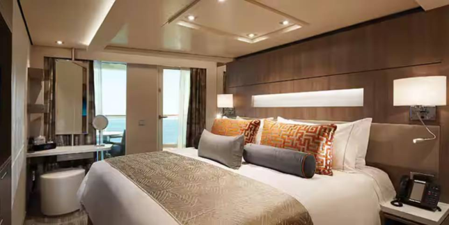 The Haven Aft-Facing Penthouse with Balcony