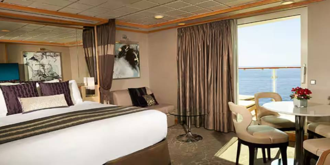 Aft-Facing Penthouse with Balcony