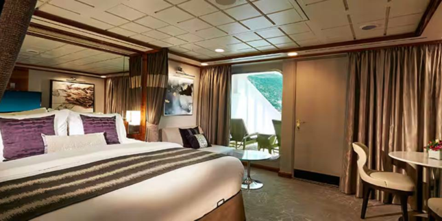 Forward-Facing Deluxe Penthouse with Large Balcony