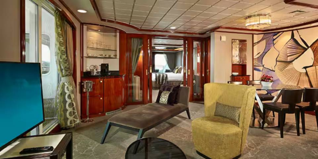 Owner's Suite with Two Balconies