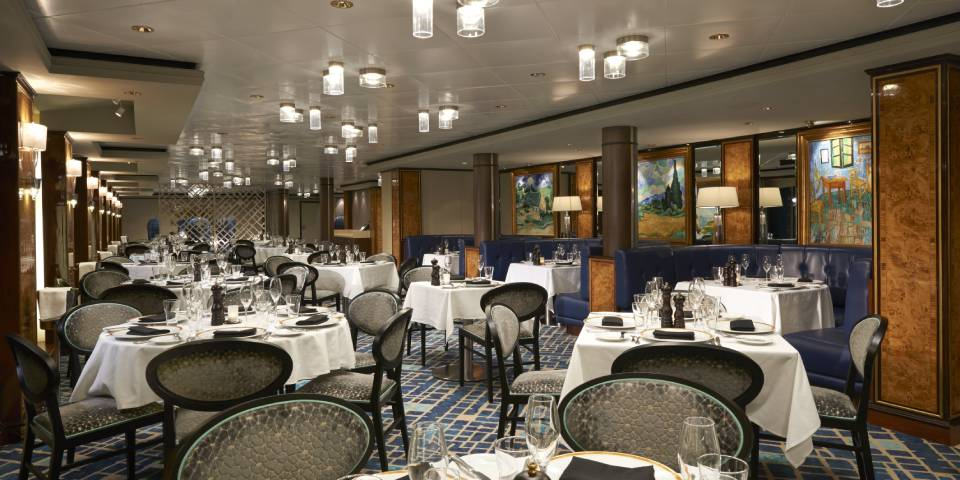 Le Bistro. Elegant interiors, crisp white linens and attentive servers make this an intimate dining experience. By the end of your meal, you might just be proclaiming c'est magnifique!