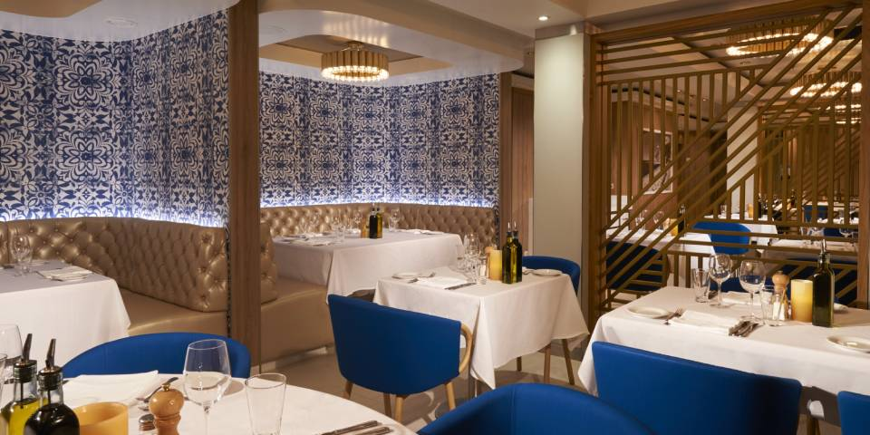 La Cucina. Buona Sera! Enjoy the finest ingredients at the vibrant Italian ristorante. Dine on Italian classics and indulge with a rich homemade Tiramisu.