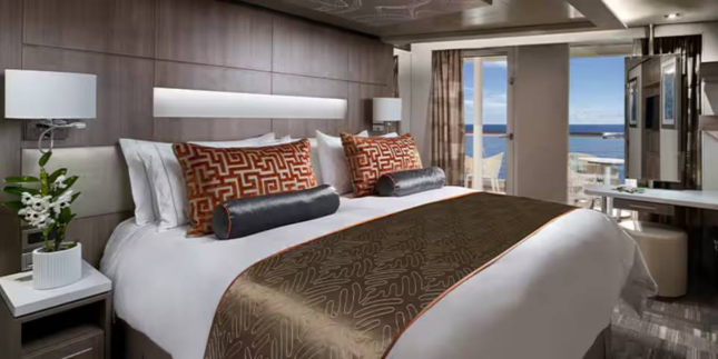 The Haven Aft-Facing Penthouse with Balcony