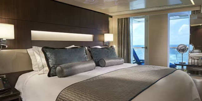 The Haven Aft-Facing Penthouse with Balcony