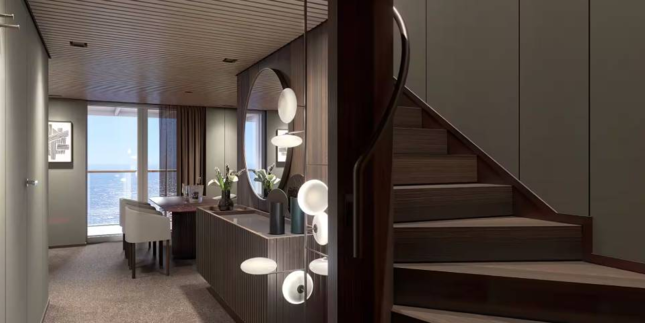 The Haven 2-Bedroom Duplex Suite with Large Balcony
