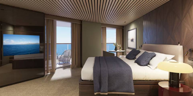 The Haven Aft-Facing Penthouse with Large Balcony