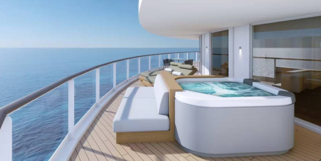 The Haven Deluxe Owner's Suite with Large Balcony