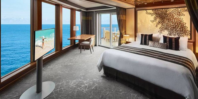 The Haven Deluxe Owner's Suite with Large Balcony