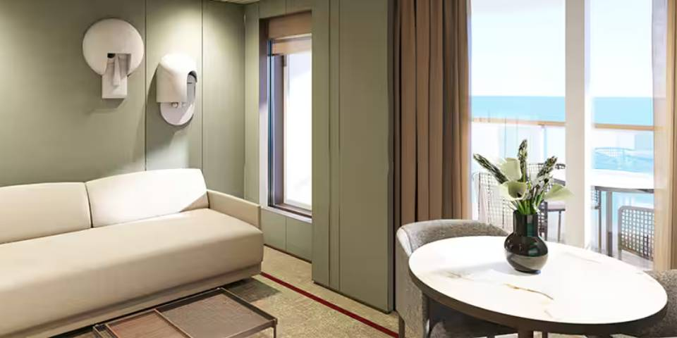 The Haven 2-Bedroom Family Villa with Large Balcony