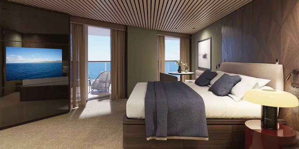 The Haven Aft-Facing Penthouse with Large Balcony