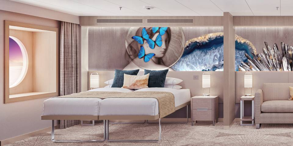 Large Oceanview with Round Window