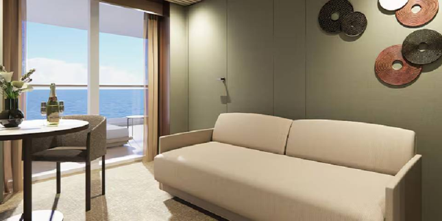 The Haven Aft-Facing Penthouse with Master Bedroom & Large Balcony