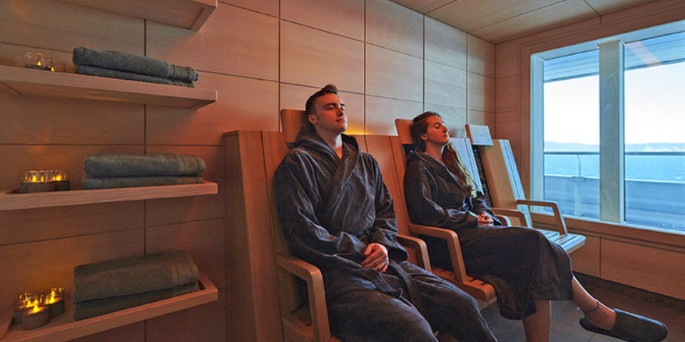 World-class and tranquil wellness facilities are available on board for you to indulge in, offering luxurious facials, massages and body treatments. Or you can rejuvenate in the yoga and Pilates studio and maintain your fitness in the fully equipped gym.