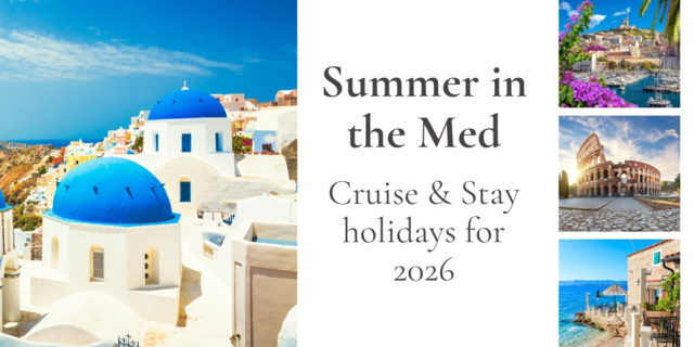 Summer 2026 Med Cruise & Stay
